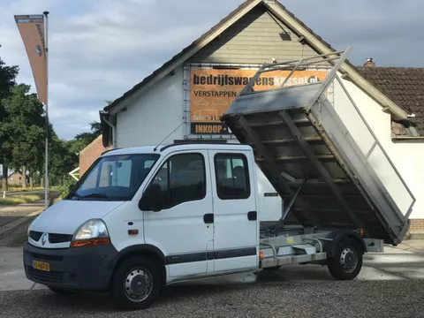 Renault Master 2.5 dCi L3H1 Dubbel Cabine Kipper AC
