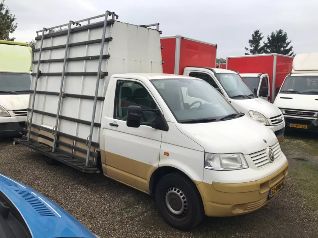 Volkswagen Transporter T5 2.5 TDI 125 kW Euro 4 Glastransporter Glasresteel Trekhaak