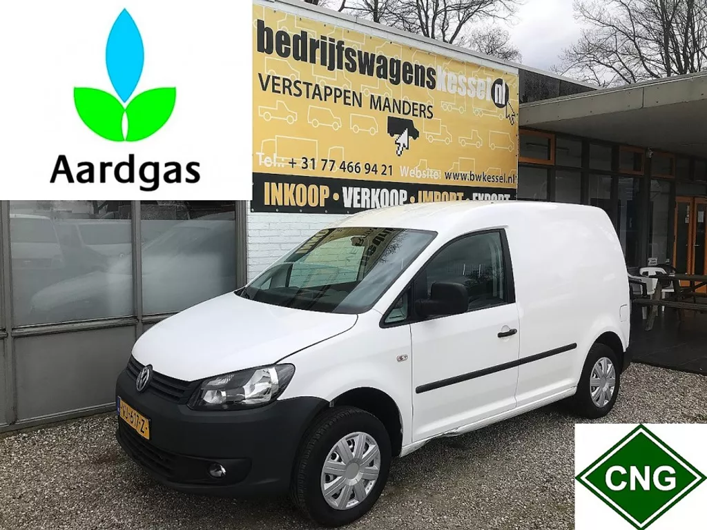 Volkswagen Caddy 2.0 Ecofuel CNG Aardgas Benzine Euro 5 Airco Schuifdeur