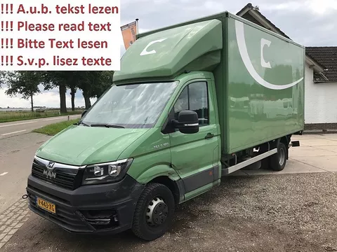 MAN TGE 5.180 Euro 6 Koffer Bakwagen Laadklep Lift Versnellingsbak Schade