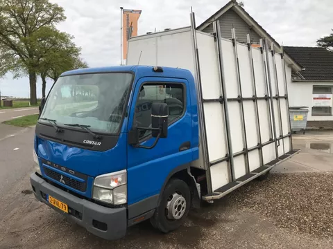 Mitsubishi Canter 3C13 3.0 DI Euro 5 Glastransporter Glasresteel Glasreff