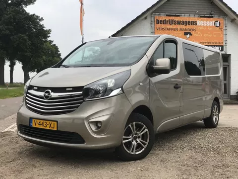 Opel Vivaro B 1.6 CDTI 125 Euro 6 L2H1 Lang DC 5-Pers. Airco Cruise Navi Trekhaak