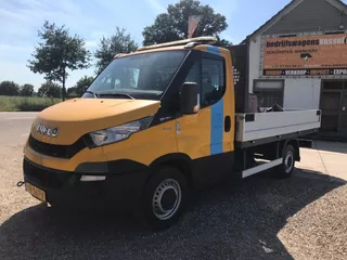 Iveco Daily 35S14N 3.0 CNG Motorschade Pick-Up Open Laadbak