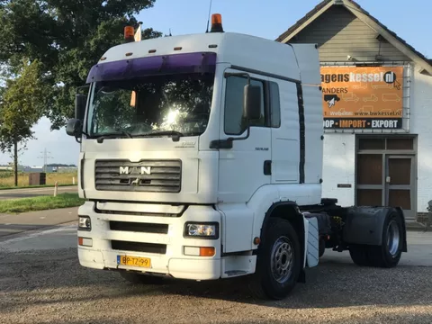 MAN TGA 18.350 Automaat 4x2 Euro 3 4x2 D20 Trekker Slaap Cabine