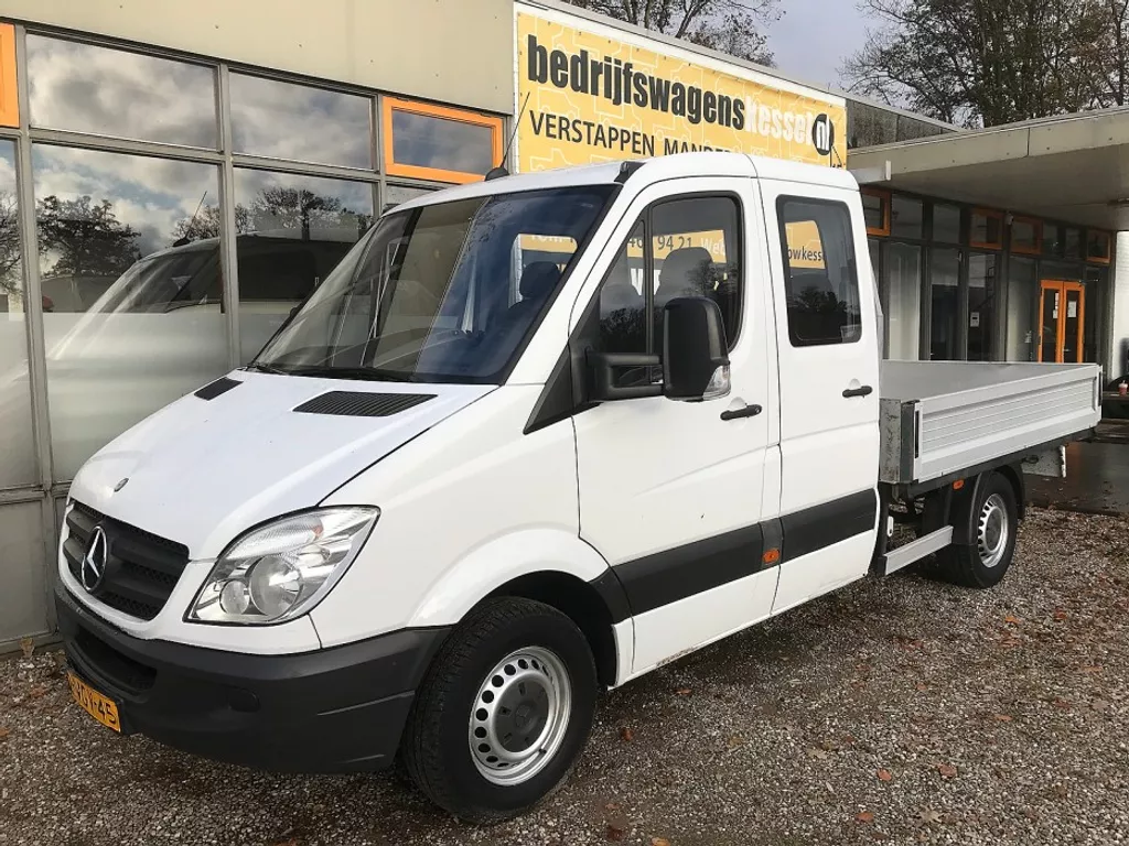 Mercedes-Benz Sprinter 313 CDI Aut. Euro 5 L2H1 DC 6-Pers. Pick-Up Open Laadbak Trekhaak 3.5t