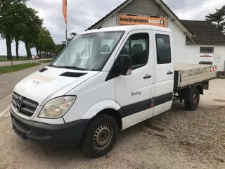 Mercedes-Benz Sprinter 213 CDI Euro 5 L2H1 DC 7-Pers Pick-Up Open Laadbak