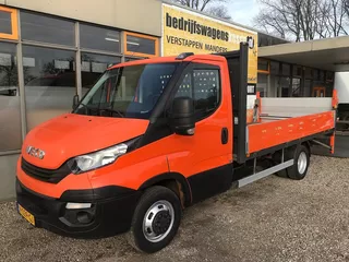 Iveco Daily 35C14 2.3 Hpi Euro 6 L3 Pick-Up Open Laadbak Laadklep Portaallift Trekhaak 3.5t