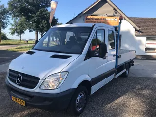 Mercedes-Benz Sprinter 516 CDI Aut Euro 5 DC 6-Pers AC Pick-Up Open Laadbak Trekh. 3.5t