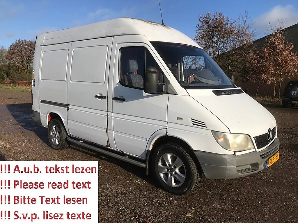 Mercedes-Benz Sprinter 308 CDI Euro 3 L1H2 Laadklep Lift