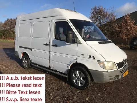 Mercedes-Benz Sprinter 308 CDI Euro 3 L1H2 Laadklep Lift
