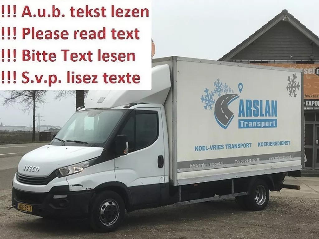 Iveco Daily 35C16V 2.3 HPi Euro 6 Bakwagen Koffer Klep Motorschade