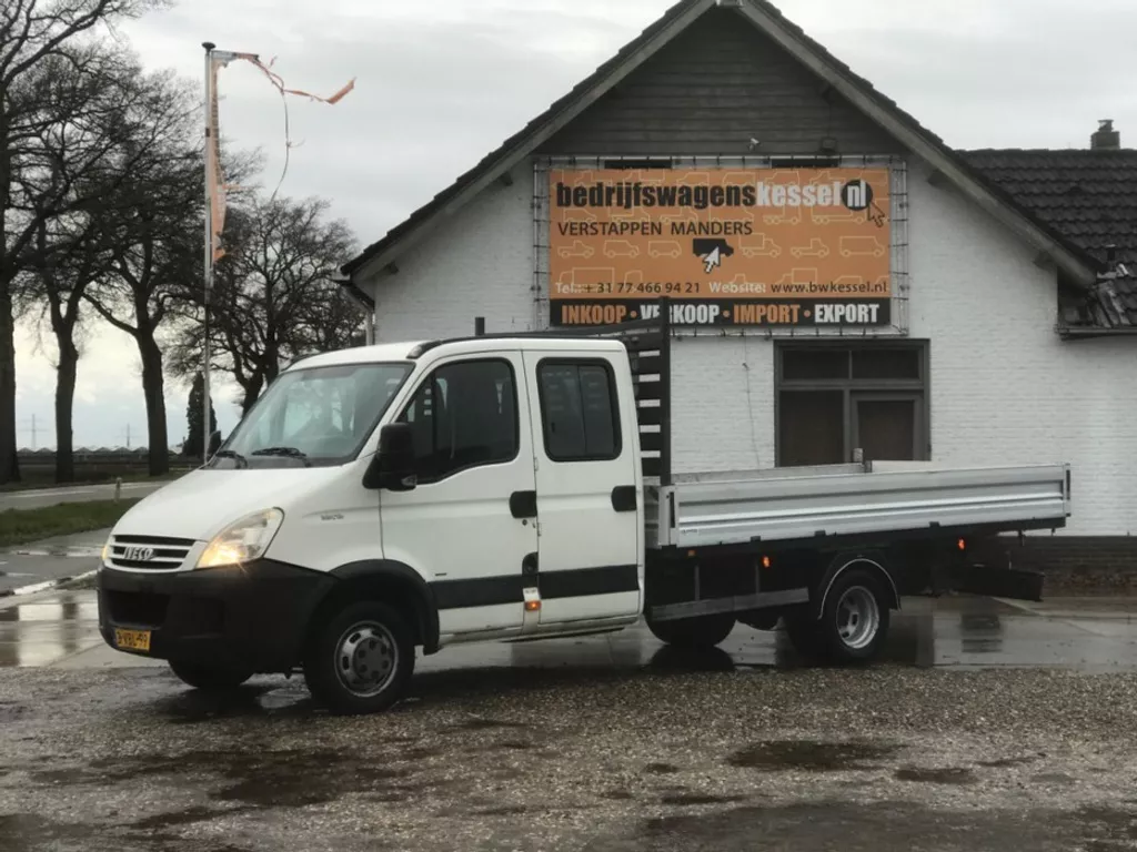 Iveco Daily 35C12 2.3 HPI DC 7-Pers Pick-Up Open Laadbak L4 wb 410