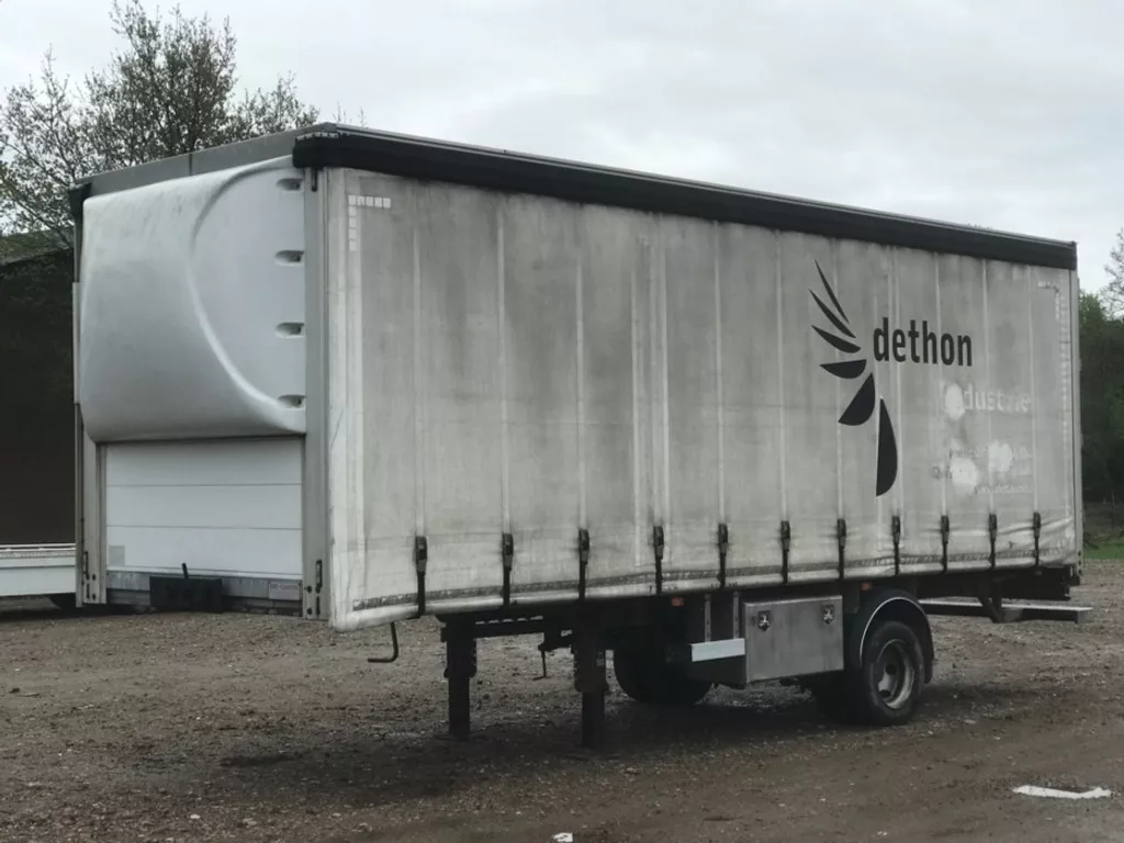 BE-COMBI Other Oplegger Trailer Schuifzeil Bakwagen Koffer Huif 7t