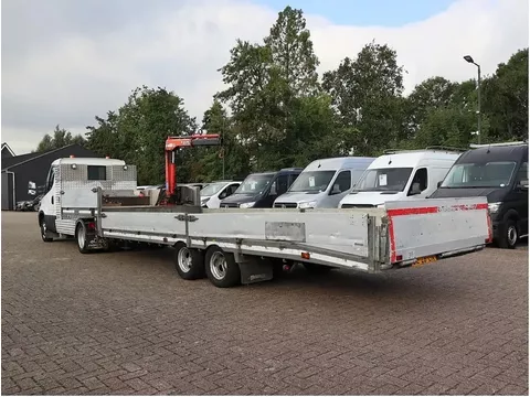 Veldhuizen Other semi dieplader 8t Maxilift 160 kraan