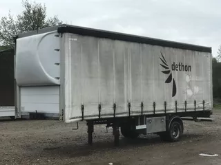 BE-COMBI Other Oplegger Trailer Schuifzeil Bakwagen Koffer Huif 7t