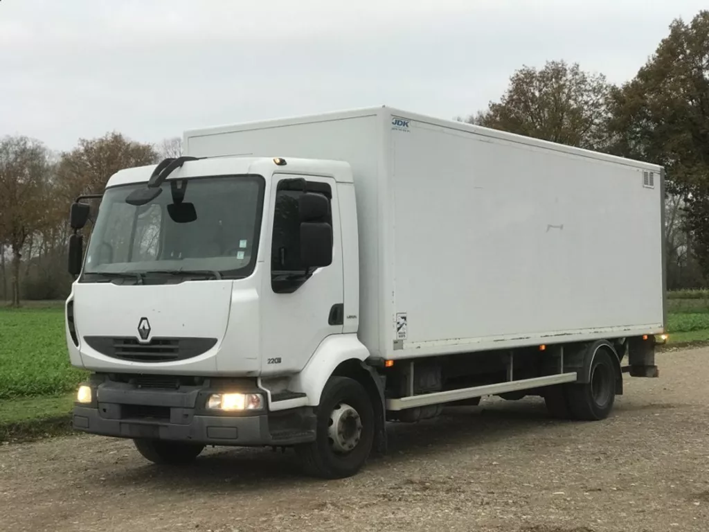 Renault Midlum Renault Midlum 220 dCi Euro 4 Manual Koffer Bakwagen Laadklep Lift Dhollandia