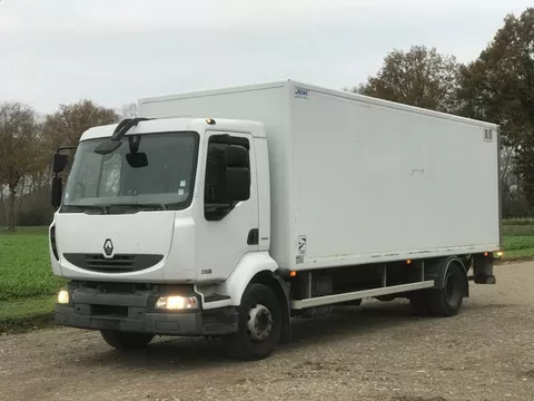 Renault Midlum Renault Midlum 220 dCi Euro 4 Manual Koffer Bakwagen Laadklep Lift Dhollandia