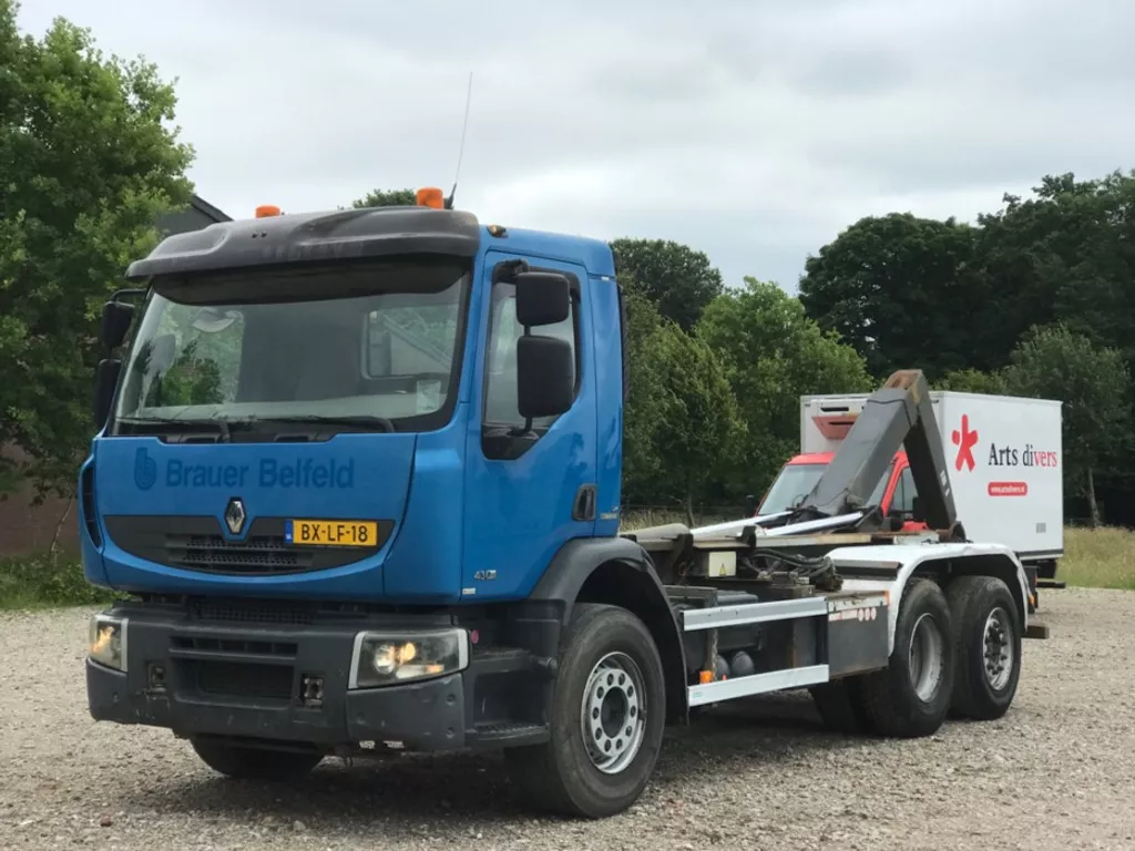 Renault Premium Lander 430.26 Aut. Euro 5 Haakarm Lift Terberg Container Systeem