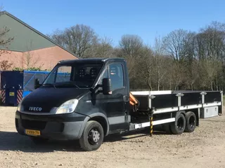 Iveco Daily 40C17 EEV 410 Clixtar Kraan Open Laadbak
