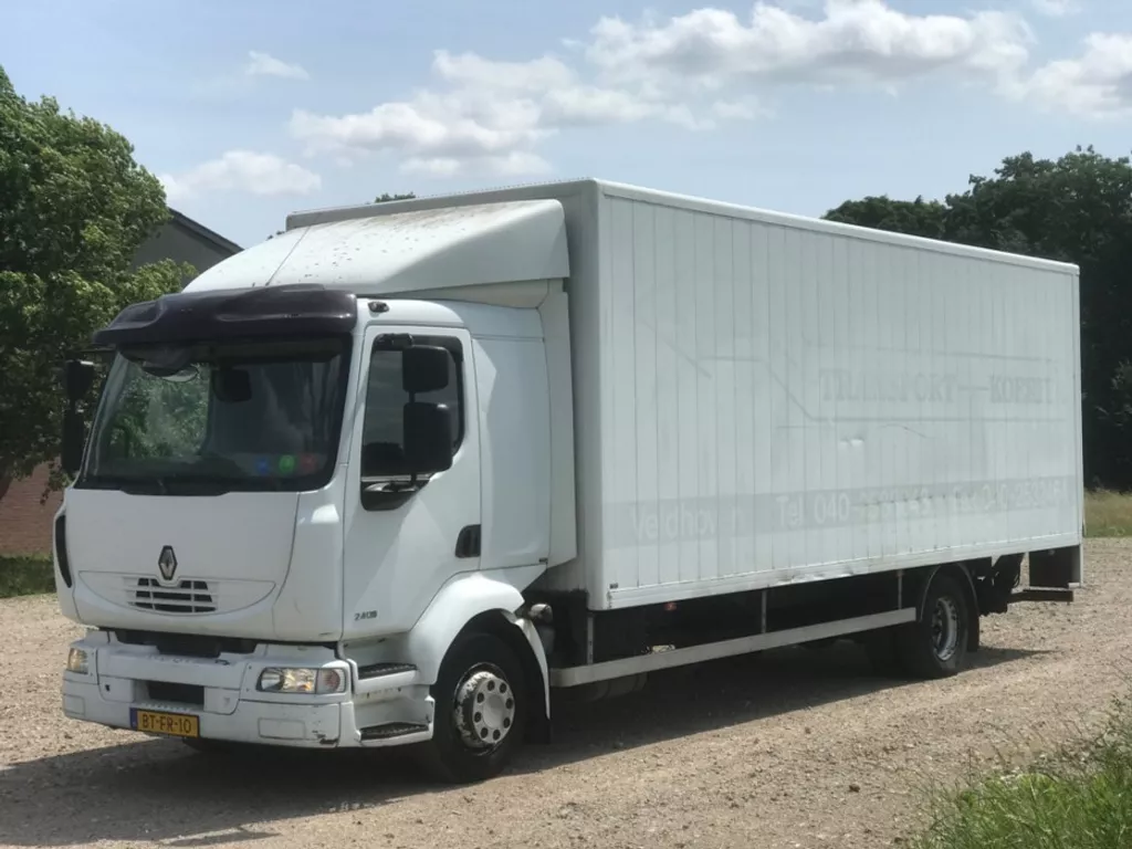 Renault Midlum 240-12 L Koffer Bakwagen Laadklep AC