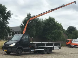 Iveco Daily 40C17 EEV Clixtar Kraan Open Laadbak